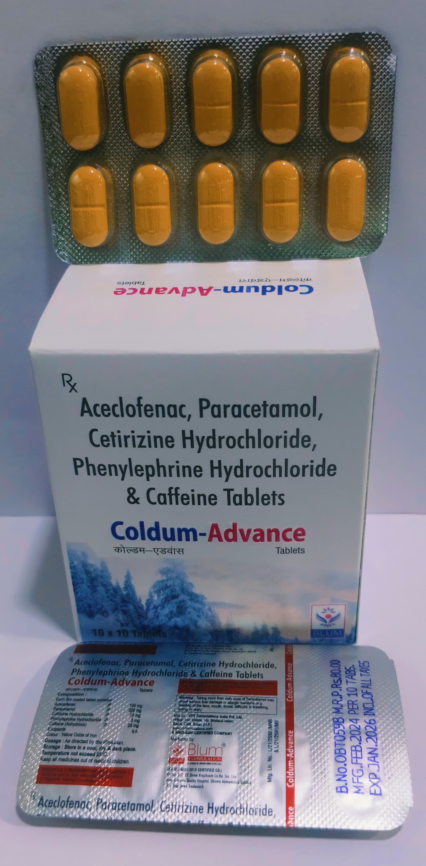 COLDUM-ADVANCE TAB